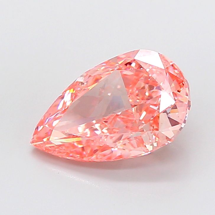 7.07 ct. pear Lab Grown Diamond front image