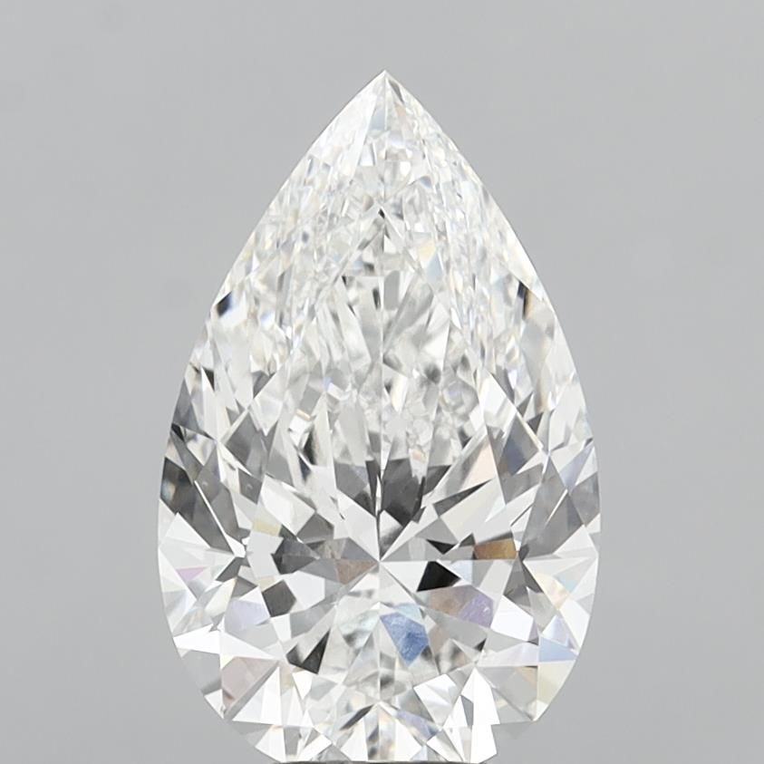 6.03 ct. pear Lab Grown Diamond front image