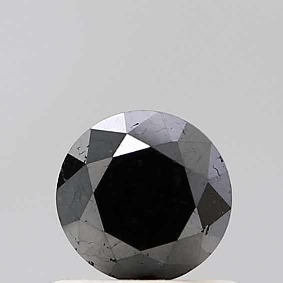 0.67 Carat Round Diamond Black VS2