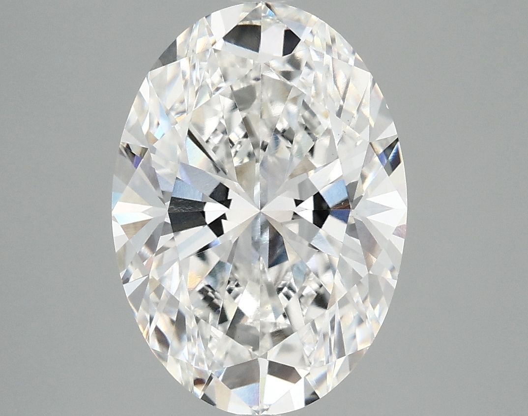 3.91 ct. oval Lab Grown Diamond front image