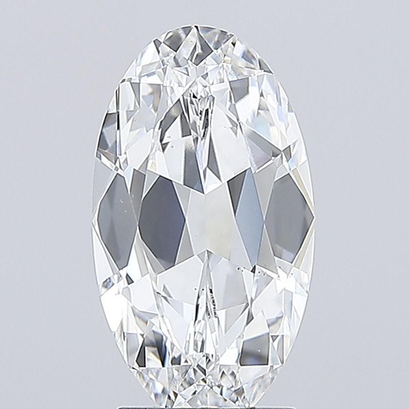 2.91 ct. oval Lab Grown Diamond front image