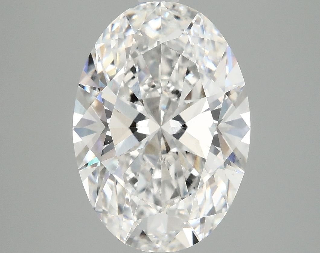 3.85 ct. oval Lab Grown Diamond front image