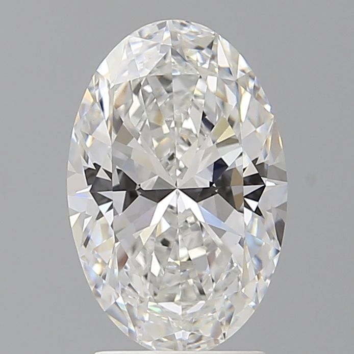 2.60 ct. oval Lab Grown Diamond front image
