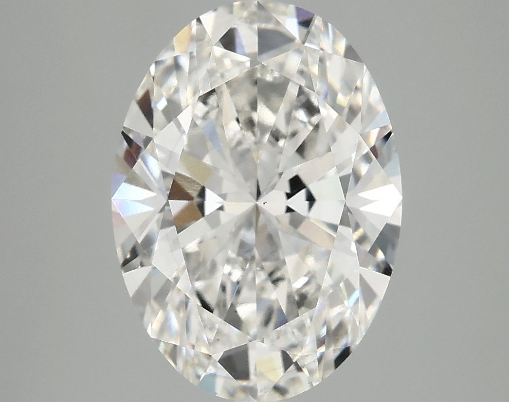 3.92 ct. oval Lab Grown Diamond front image