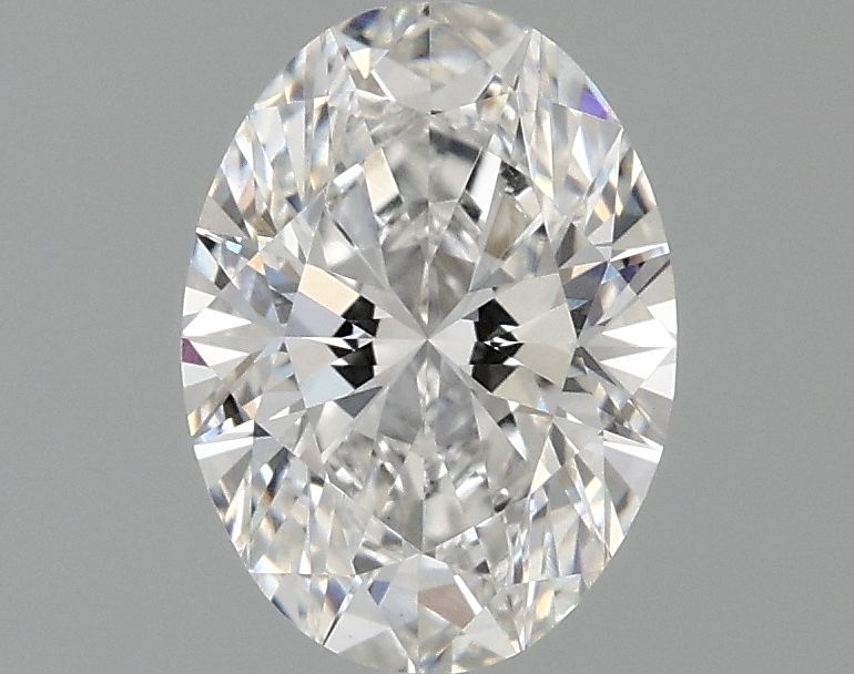 1.10 ct. oval Lab Grown Diamond front image