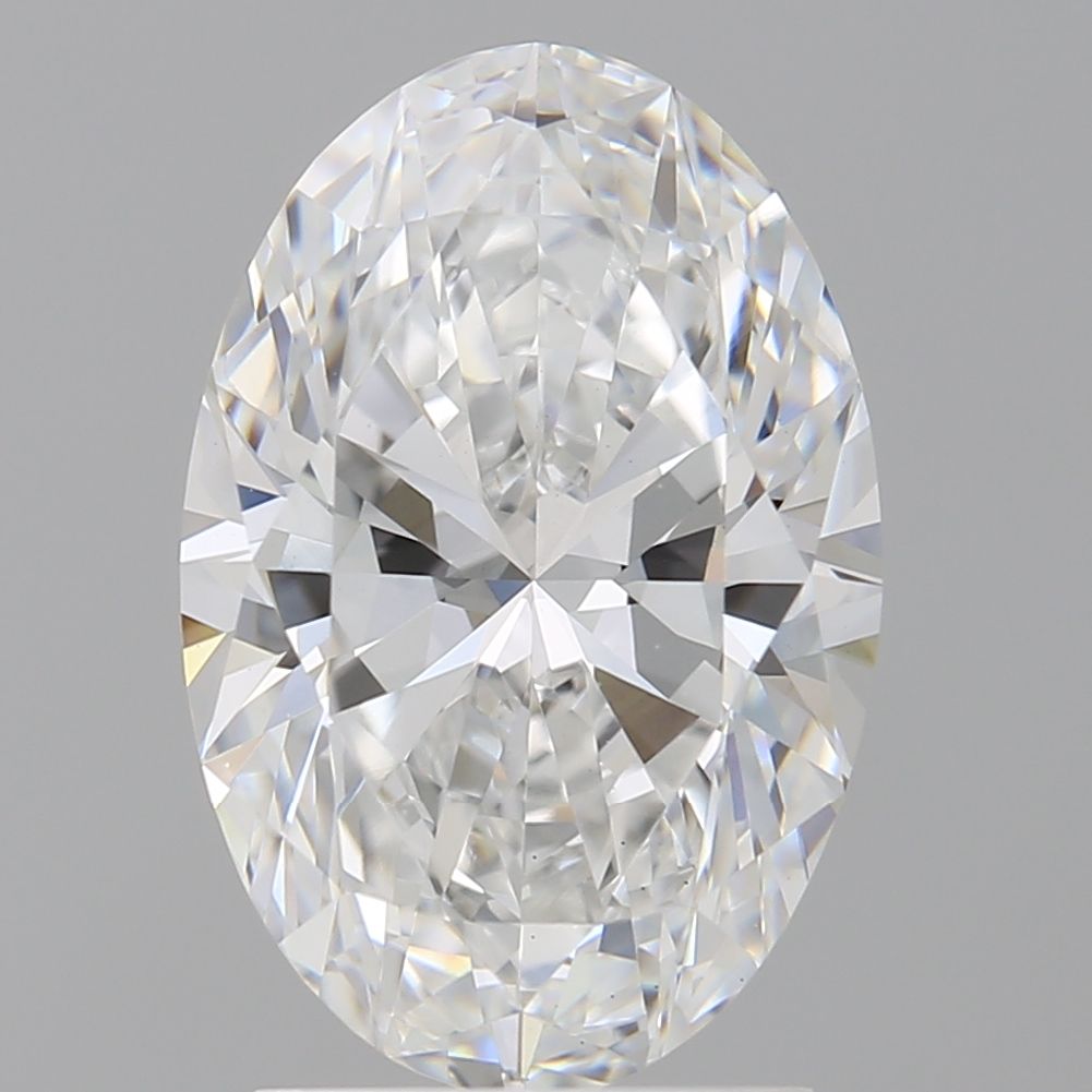 2.56 ct. oval Lab Grown Diamond front image