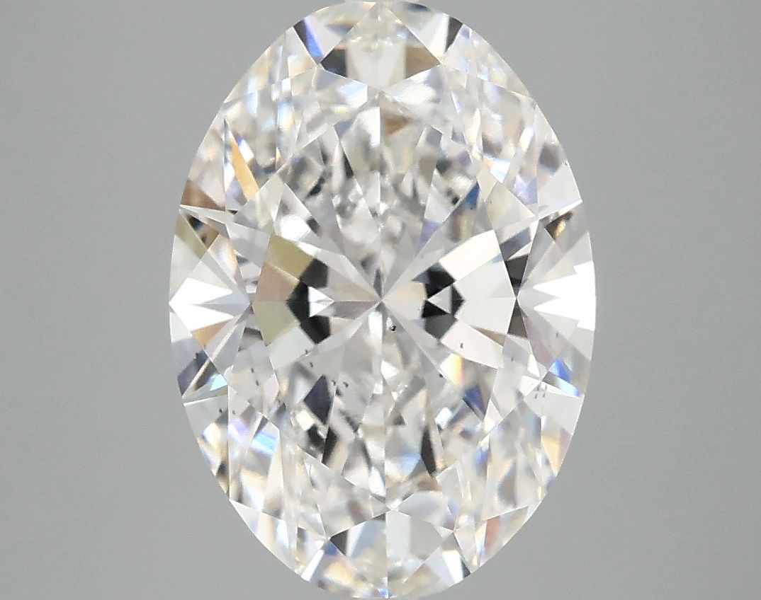 3.70 ct. oval Lab Grown Diamond front image