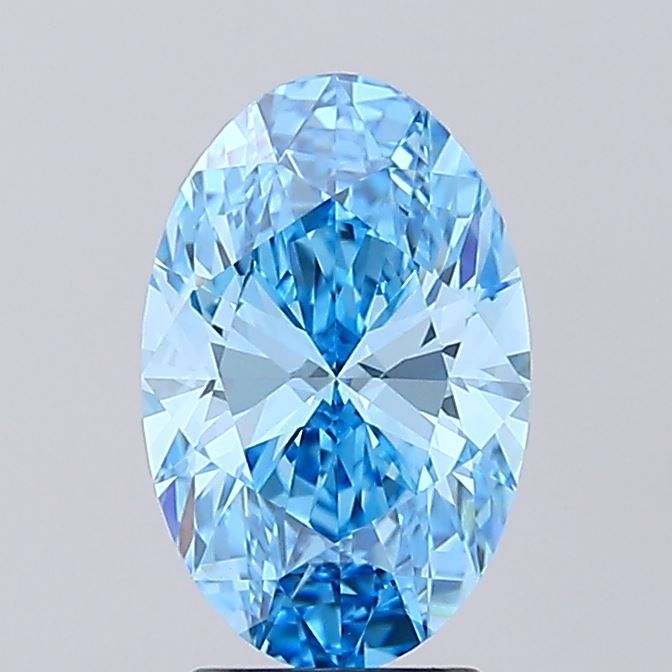 2.54 ct. oval Lab Grown Diamond front image