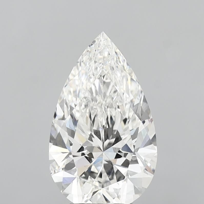 3.02 ct. pear Lab Grown Diamond front image