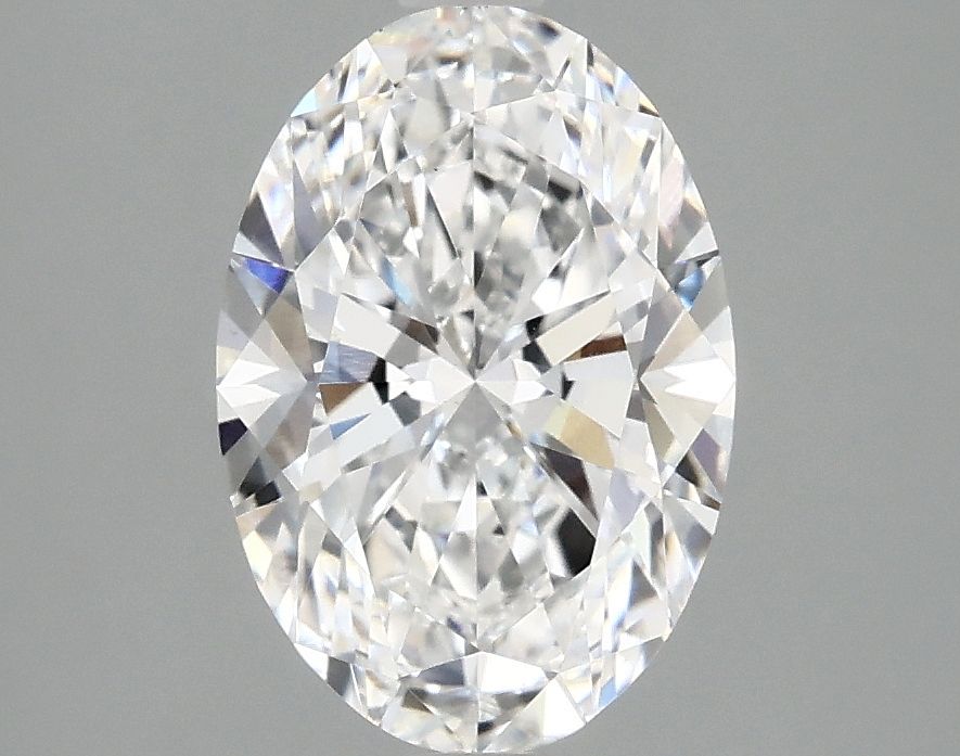 2.10 ct. oval Lab Grown Diamond front image