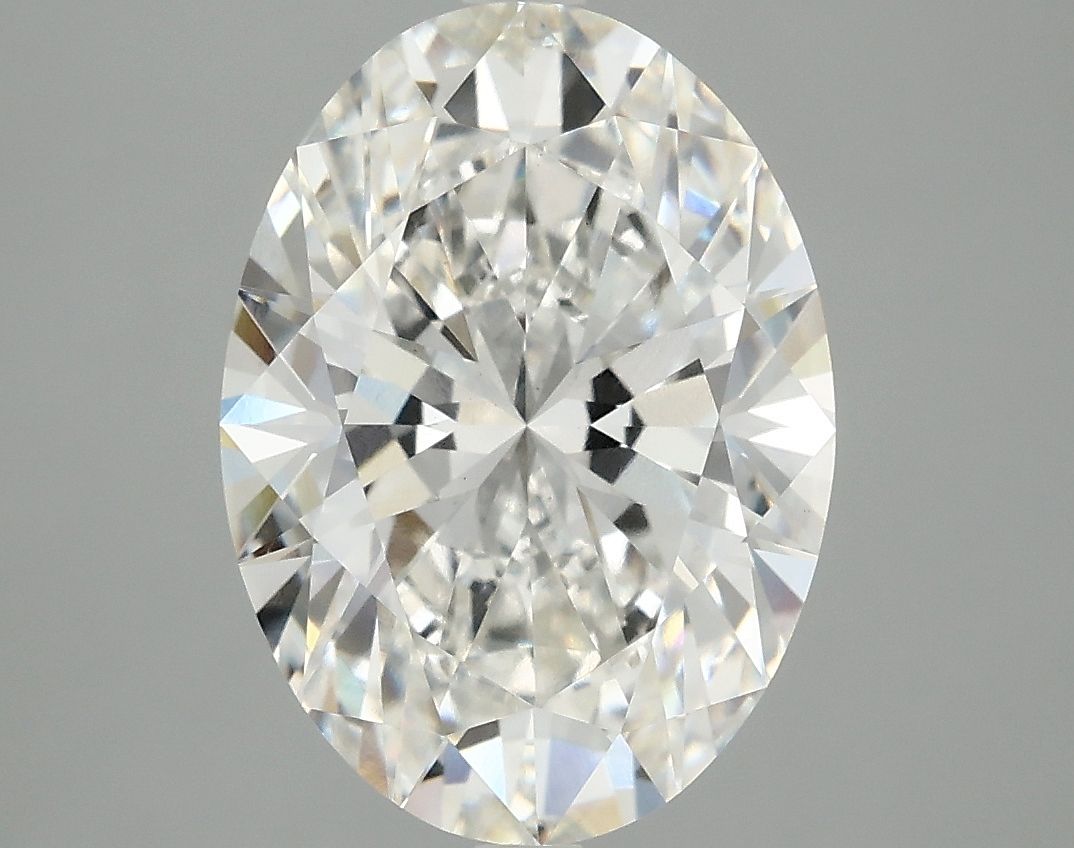 4.09 ct. oval Lab Grown Diamond front image