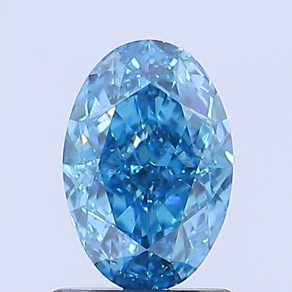 1.35 ct. oval Lab Grown Diamond front image