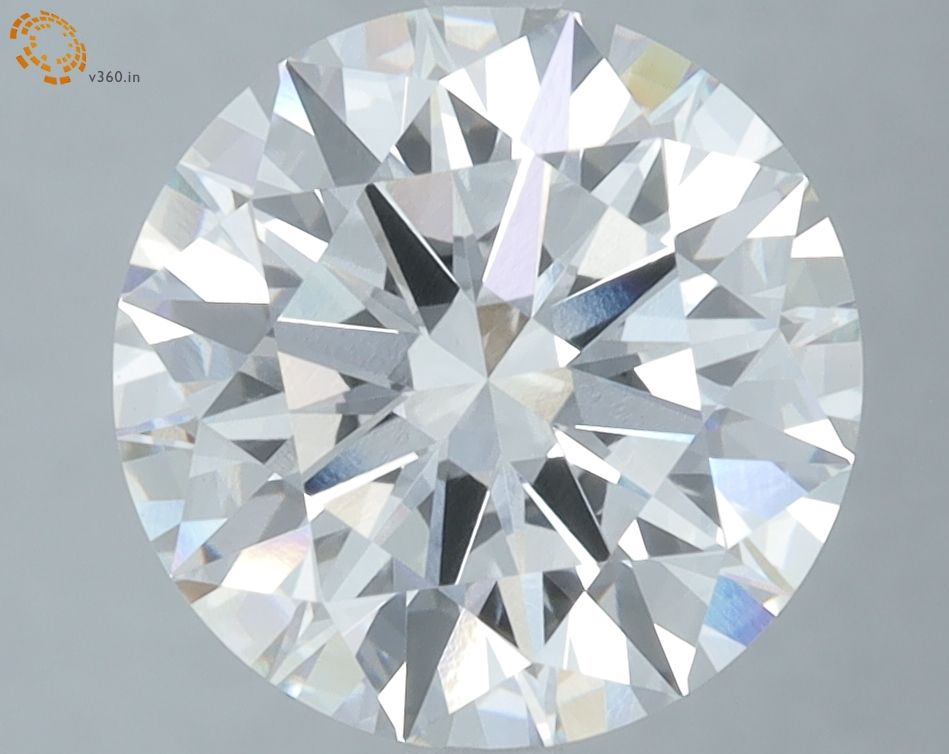 4.08 ct. round Lab Grown Diamond front image