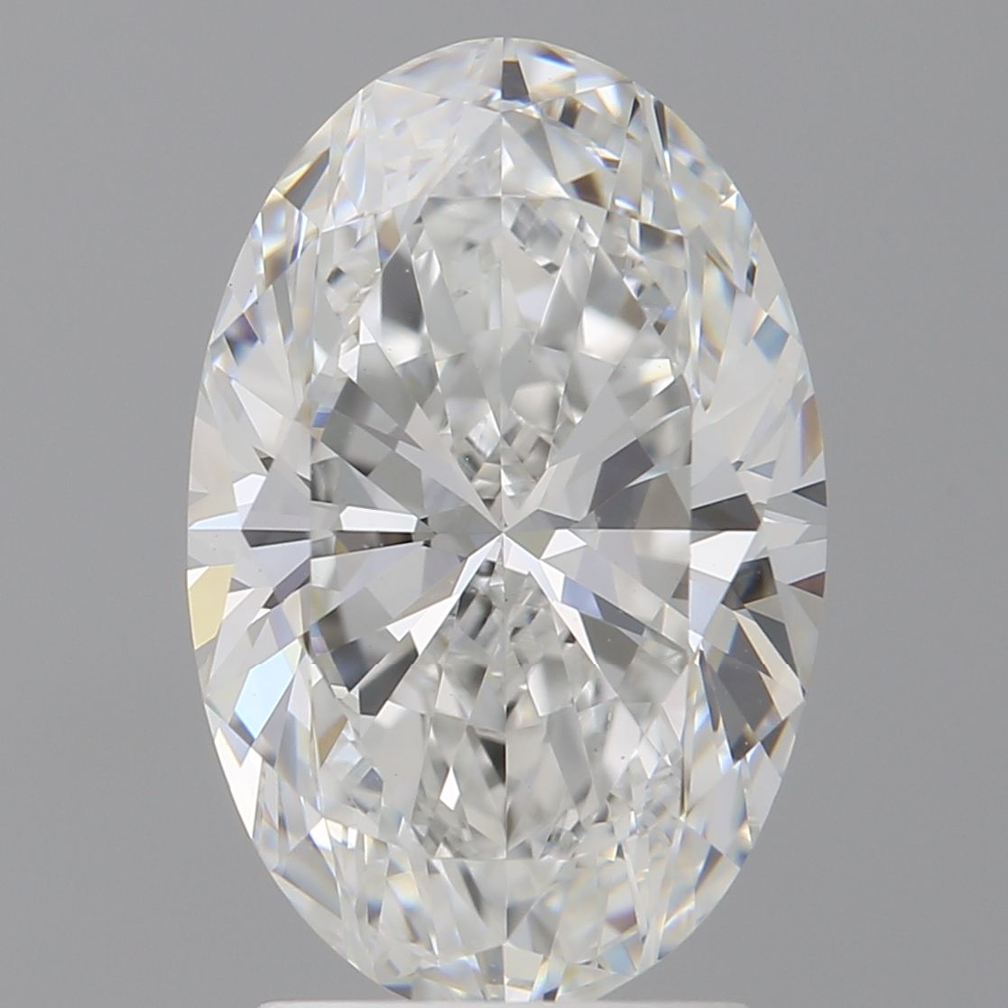 3.03 ct. oval Lab Grown Diamond front image