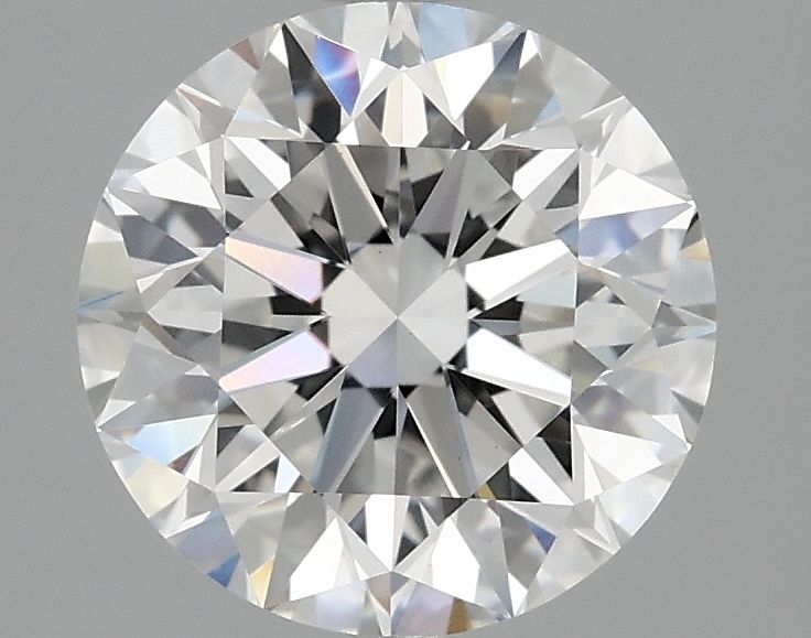 2.56 ct. round Lab Grown Diamond front image