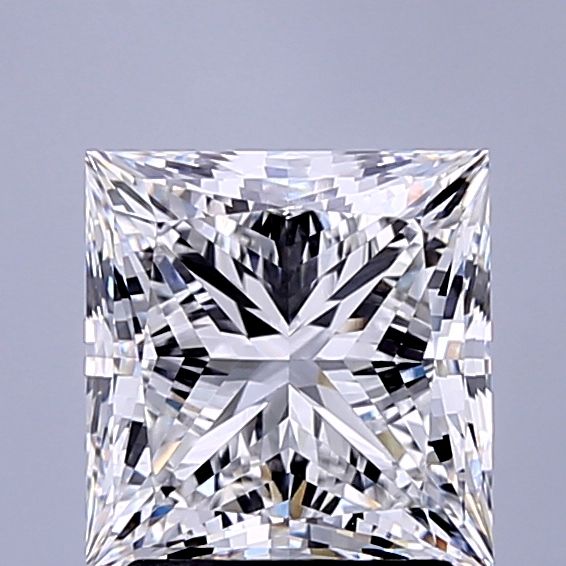 2.55 ct. princess Lab Grown Diamond front image