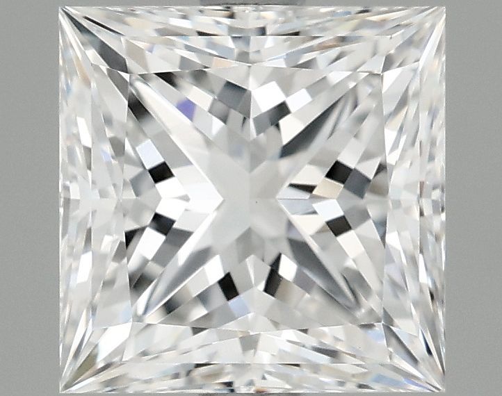 2.10 ct. princess Lab Grown Diamond front image