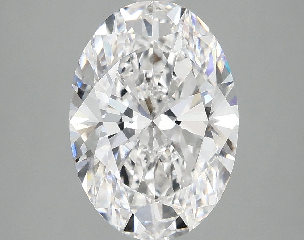 3.02 ct. oval Lab Grown Diamond front image