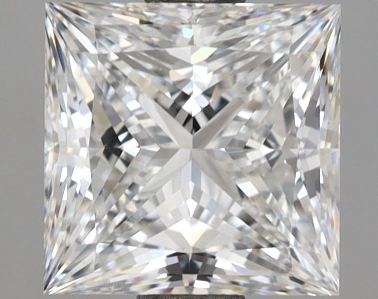 2.09 ct. princess Lab Grown Diamond front image