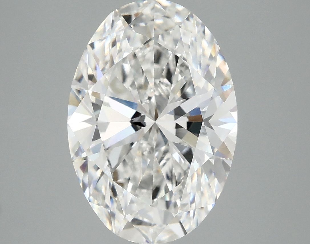 3.95 ct. oval Lab Grown Diamond front image