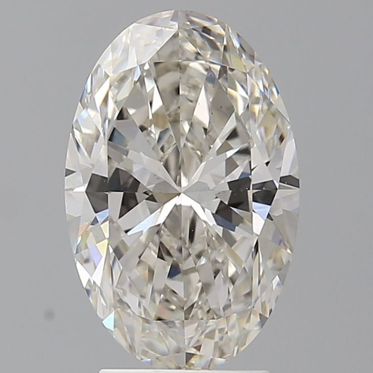 3.50 ct. oval Lab Grown Diamond front image