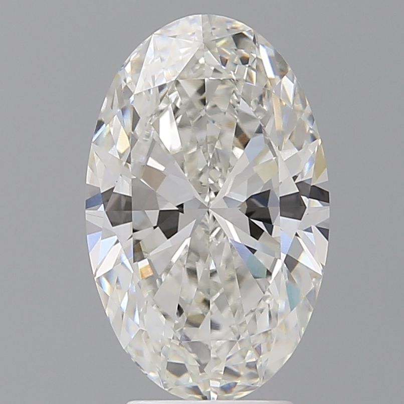 4.10 ct. oval Lab Grown Diamond front image