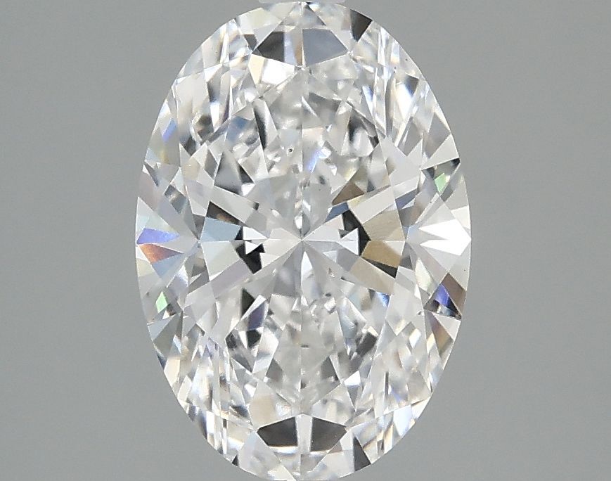 2.08 ct. oval Lab Grown Diamond front image