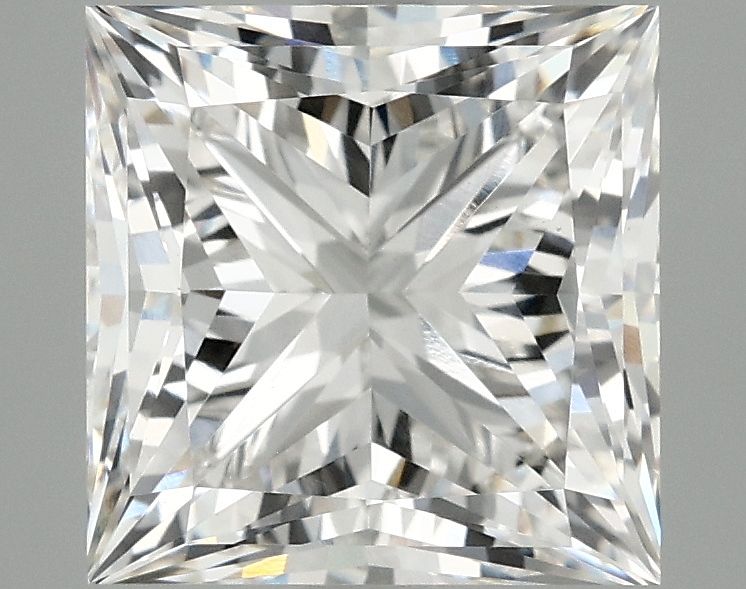4.17 ct. princess Lab Grown Diamond front image