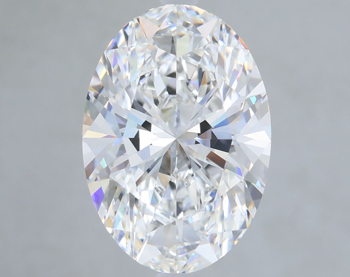 5.09 ct. oval Lab Grown Diamond front image