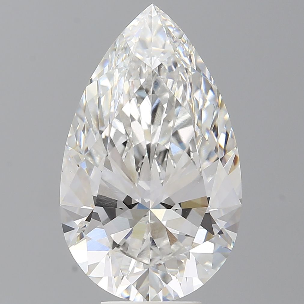 7.02 ct. pear Lab Grown Diamond front image