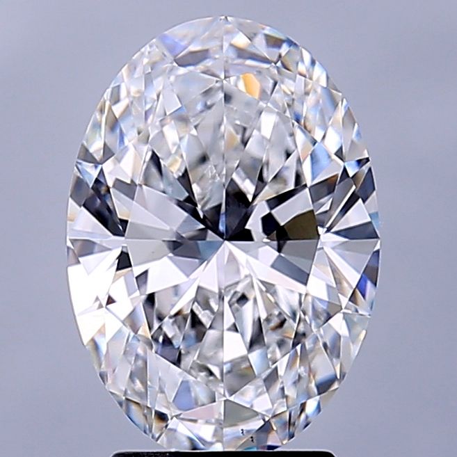 2.70 ct. oval Lab Grown Diamond front image