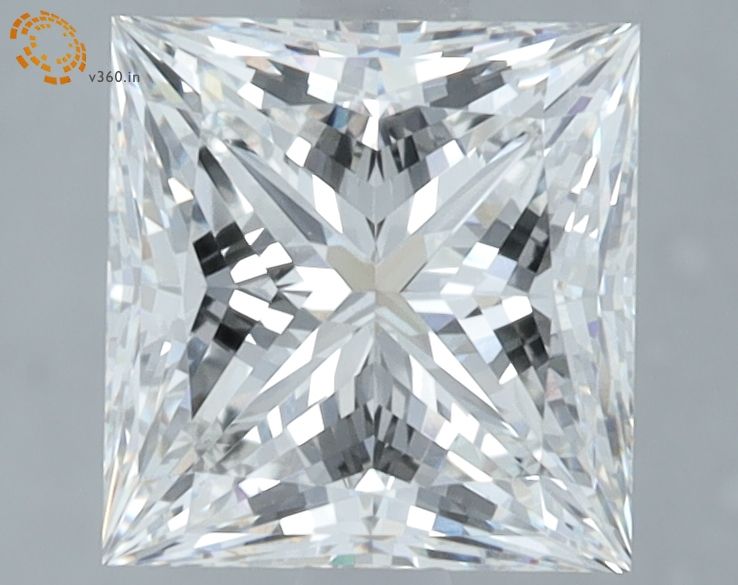 2.51 ct. princess Lab Grown Diamond front image