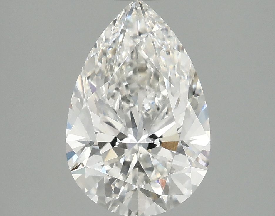 2.10 ct. pear Lab Grown Diamond front image