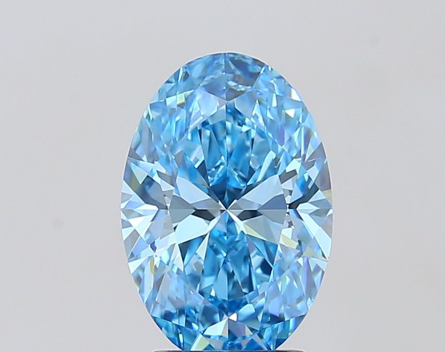 3.03 ct. oval Lab Grown Diamond front image