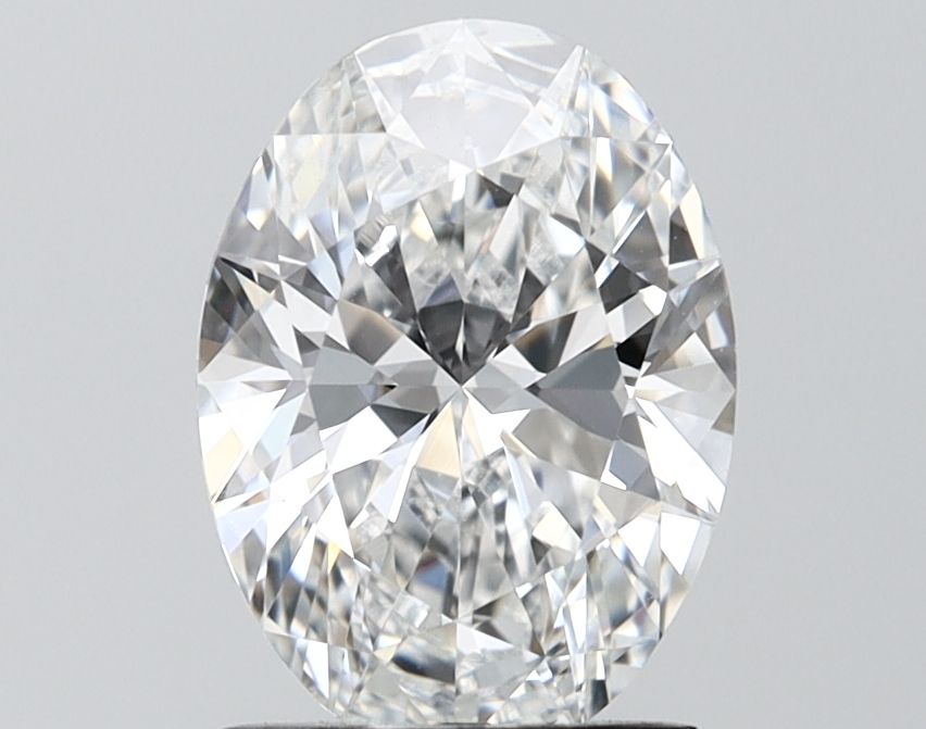 2.01 ct. oval Lab Grown Diamond front image