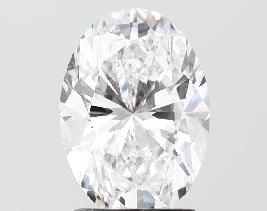 2.21 ct. oval Lab Grown Diamond front image