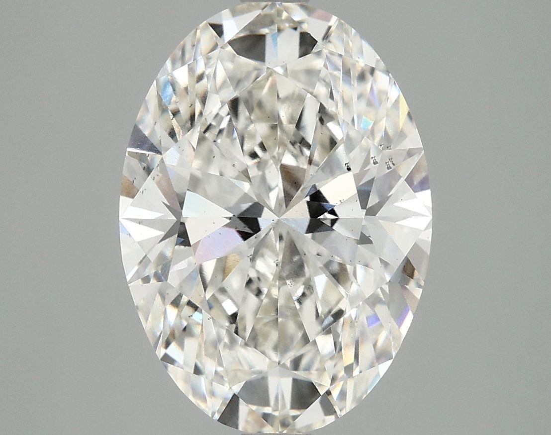 4.10 ct. oval Lab Grown Diamond front image