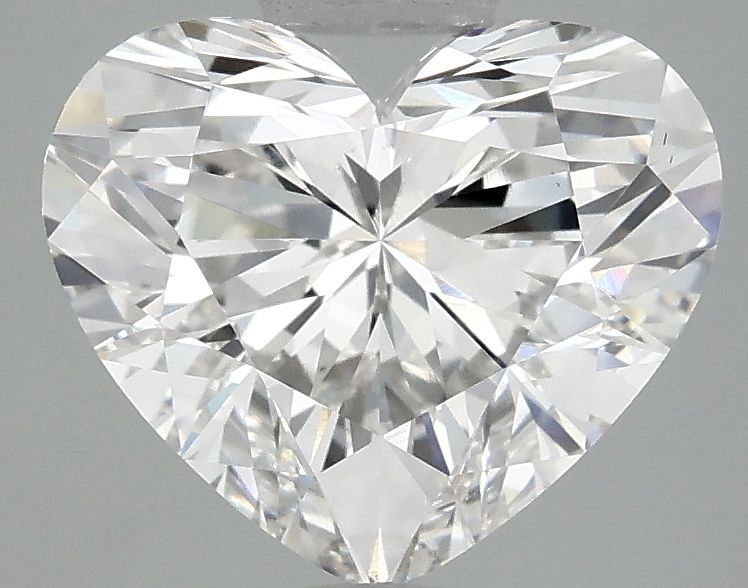 3.09 carat f VS1 EX Cut IGI heart diamond