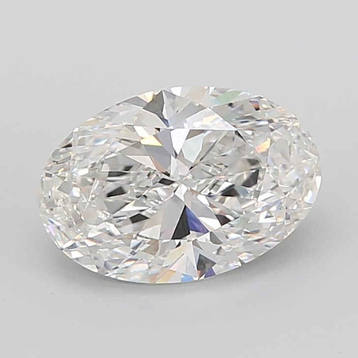 7.03 ct. oval Lab Grown Diamond front image