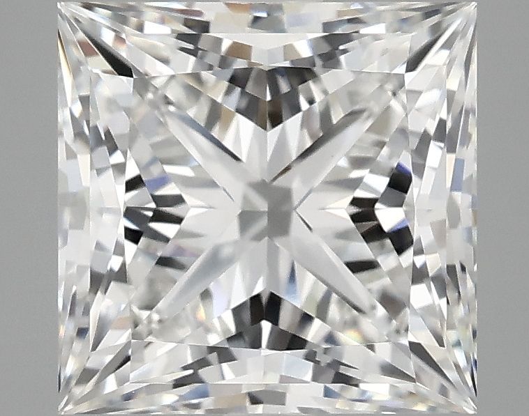 4.10 ct. princess Lab Grown Diamond front image