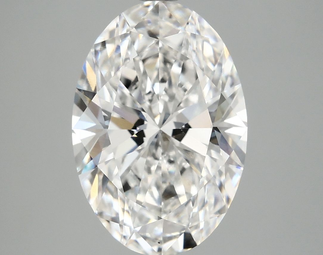 3.85 ct. oval Lab Grown Diamond front image