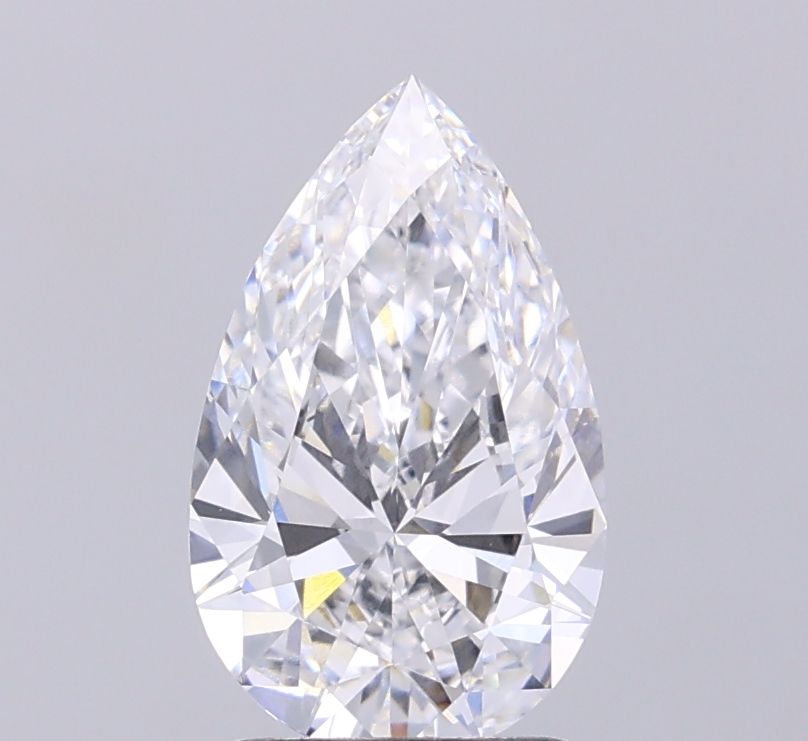 1.70 ct. pear Lab Grown Diamond front image