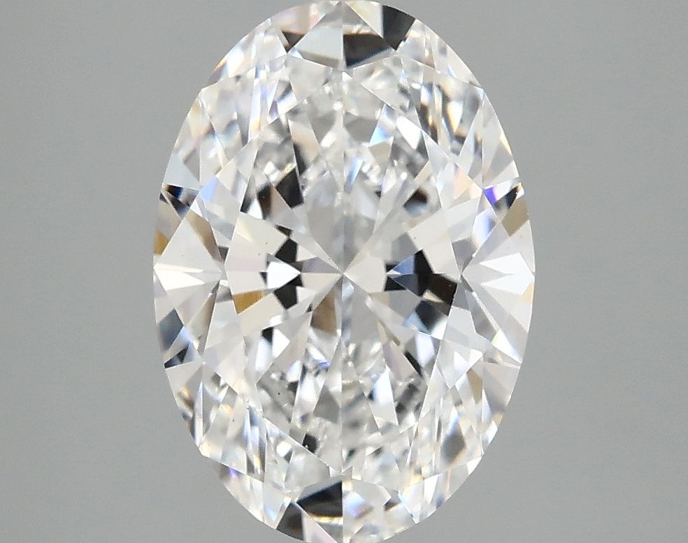 3.01 ct. oval Lab Grown Diamond front image