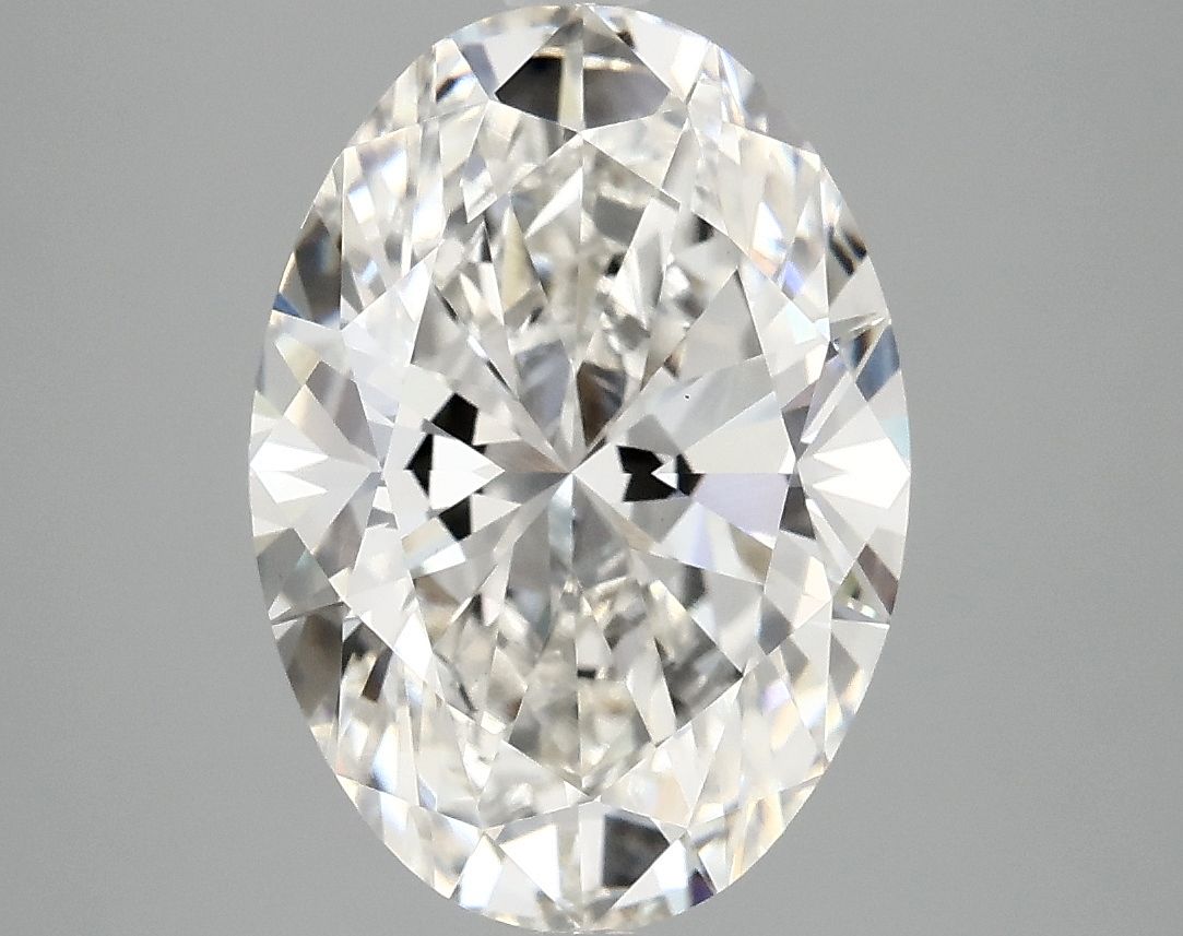 4.08 ct. oval Lab Grown Diamond front image