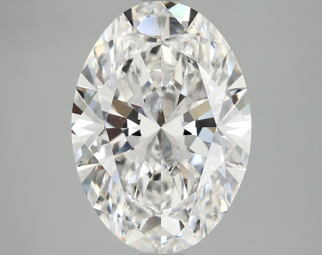 4.10 ct. oval Lab Grown Diamond front image