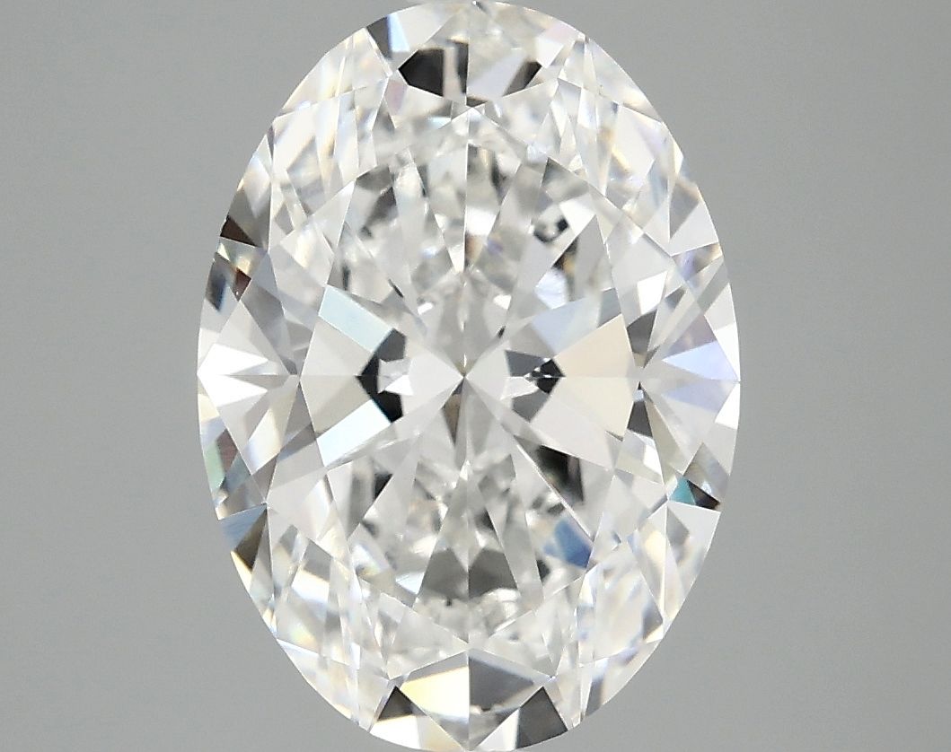 3.98 ct. oval Lab Grown Diamond front image