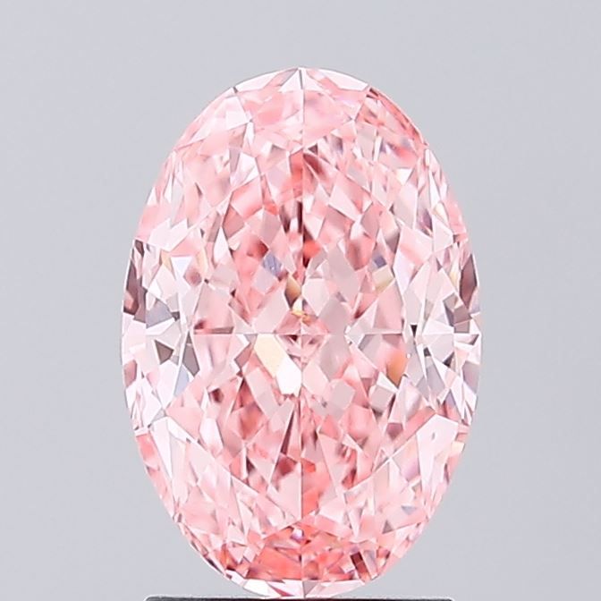 2.04 ct. oval Lab Grown Diamond front image