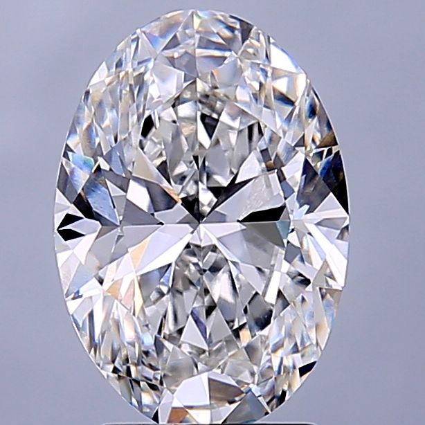2.56 ct. oval Lab Grown Diamond front image