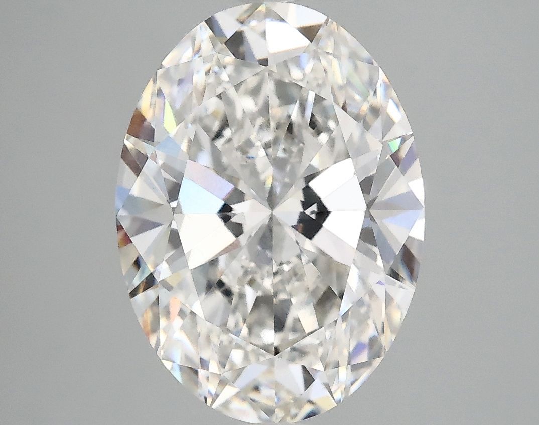 4.09 ct. oval Lab Grown Diamond front image