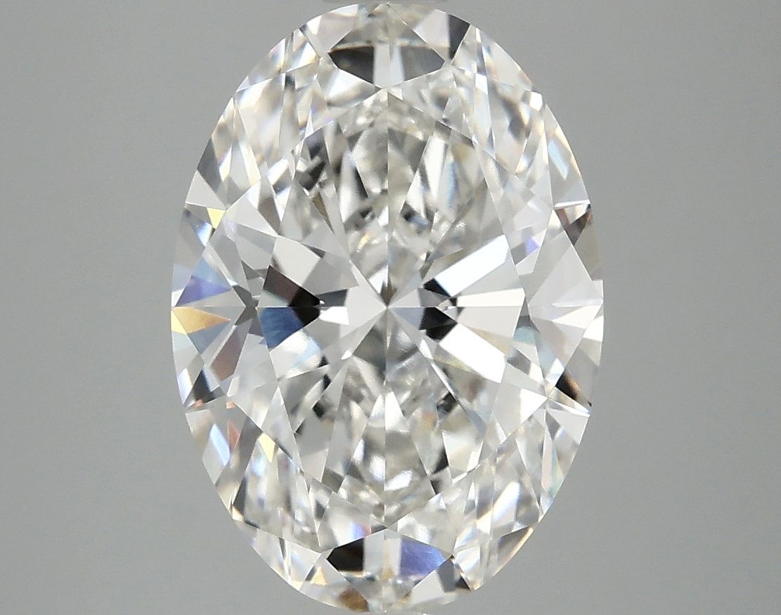 4.10 ct. oval Lab Grown Diamond front image
